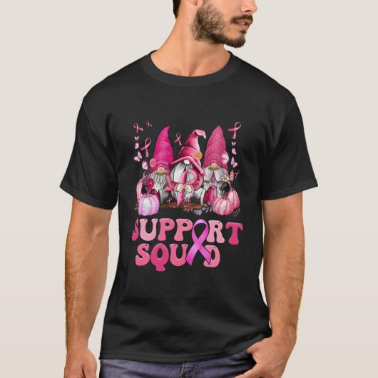 10月のサポートスクワッドWe衣服K格言胸Ca Tシャツ (正面)