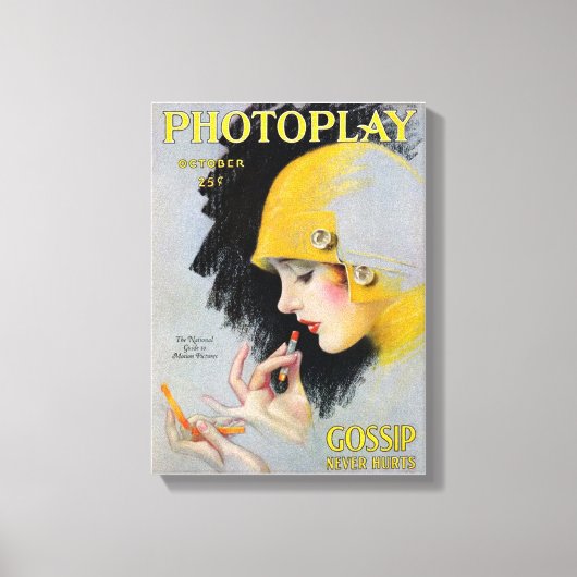 10月のフォトプレイ キャンバスプリント (正面)