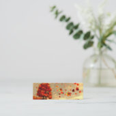 10月のブリーズブックマークに乗る スキニー名刺 (スタンド正面)