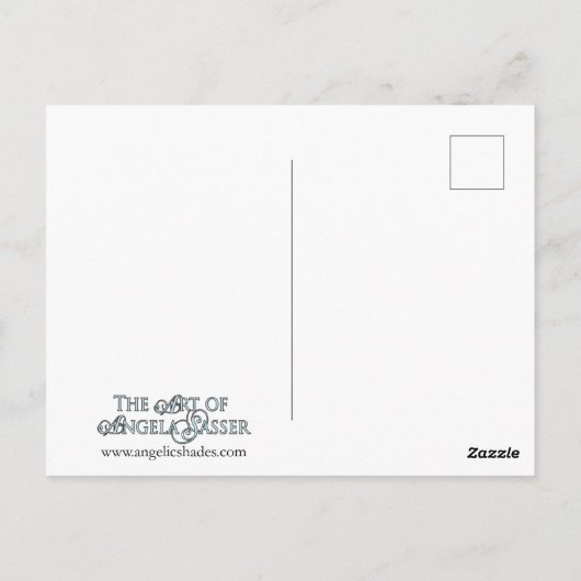 10月のレディアールヌーボー誕生石シリーズ ポストカード (裏面)