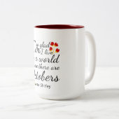 10月の世界に住んでよかった ツートーンマグカップ (正面右)