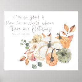 10月の世界秋秋 ポスター