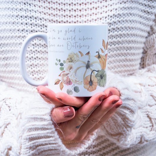 10月の世界,秋マグ コーヒーマグカップ