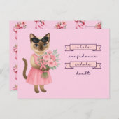 10月の乳がん認識度我々は衣服ピンク ポストカード (正面/裏面)