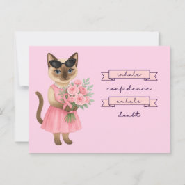 10月の乳がん認識度我々は衣服ピンク ポストカード