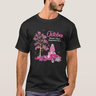 10月の乳がん認識月スロスカボキ Tシャツ