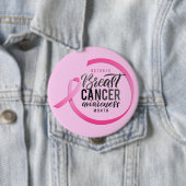 10月の乳癌の認識度月Pin 缶バッジ (インサイチュ)