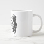 10月の光の中で静かな時計 ジャンボコーヒーマグカップ (右)