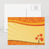 10月の喜び ポストカード (正面/裏面)