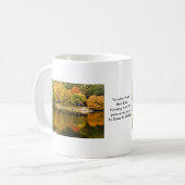 10月の平和 コーヒーマグカップ (正面左)