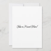 10月の月下婚礼招待状 招待状 (裏面)