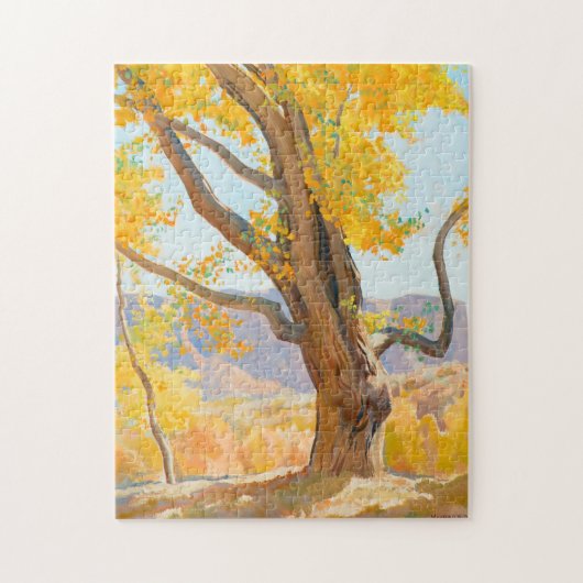 10月の朝メイナード・ディクソン ジグソーパズル (縦)