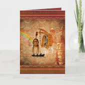 10月の第2月曜日の先住民族の日 カード (正面)