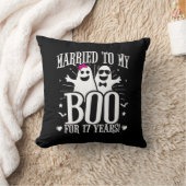 10月の結婚記念日おもしろい17周年記念 クッション (ブランケット)