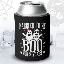 10月の結婚記念日 面白い3周年 缶クーラー