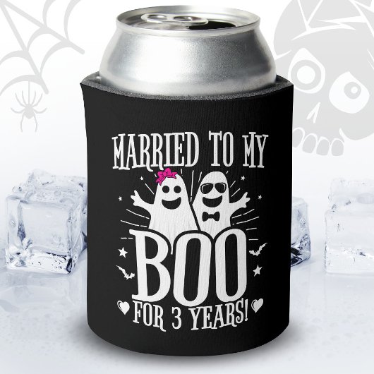 10月の結婚記念日 面白い3周年 缶クーラー