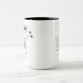 10月の花嫁メイド | コスモス誕生花 マグカップ (中央)