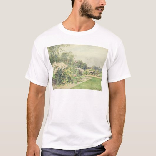 10月の花 Tシャツ (正面)