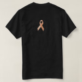 10月の英雄 | 民間防衛 乳がんサポート Tシャツ (デザイン裏面)