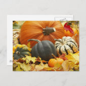 10月の装飾 ポストカード (正面/裏面)