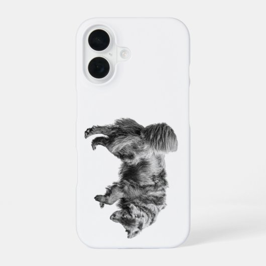 10月の視線 iPhone 16ケース (裏面)