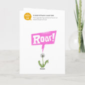 10月の誕生日生まれカード(前最高の月月) シーズンカード (裏面)