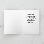 **10月の誕生日** カード (内部)