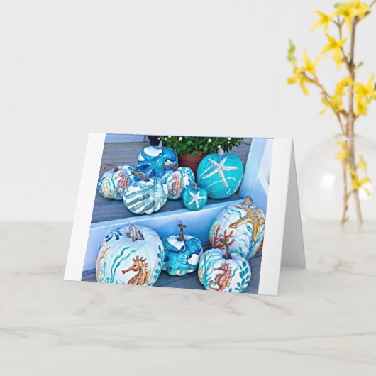 10月の誕生日****詩**** カード (黄色い花)