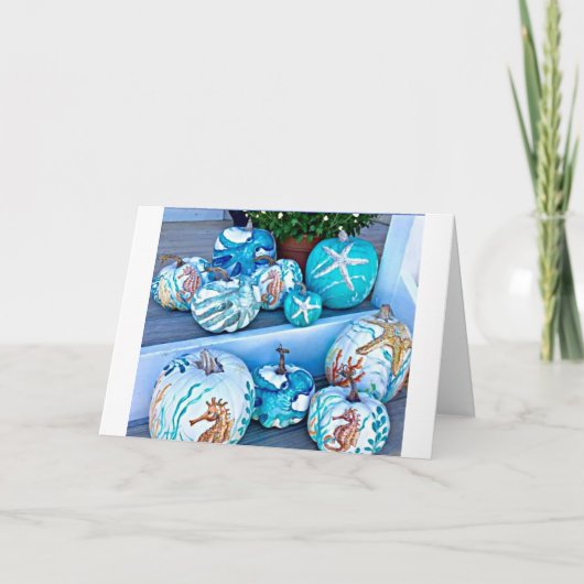 10月の誕生日****詩**** カード (正面)