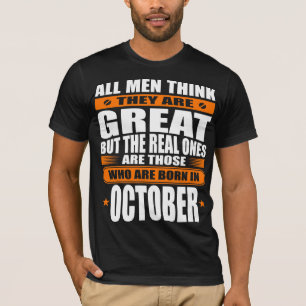 10月の誕生日 Tシャツ