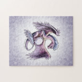 10月の誕生石龍:オパール ジグソーパズル (横)