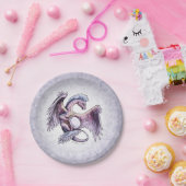 10月の誕生石龍:オパール ペーパープレート (パーティー)