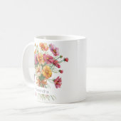 10月の誕生花マグ | マリーゴールド コーヒーマグカップ (正面左)