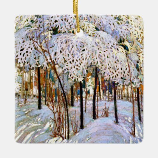 10月の雪, 美術品, セラミックオーナメント (正面)