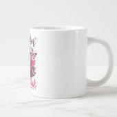 10月はピンクのパンプキンを ジャンボコーヒーマグカップ (右)