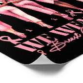 10月はピンクリボン乳がん啓発月間です ポスター (角)