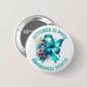 10月はポット認識度月 缶バッジ (正面&裏面)