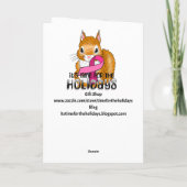 10月は乳がん啓発月間です カード (裏面)