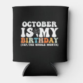 10月は私の誕生日月Yep全体の月 缶クーラー (正面)