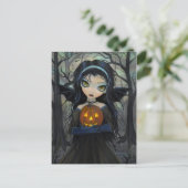 10月ウッズゴシックVampireハロウィンハローウィーンハガキ ポストカード (スタンド正面)
