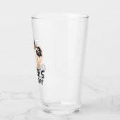 10月オレンジチャーム：カボチャのシルエットを魅了 タンブラーグラス (左)