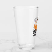 10月オレンジチャーム：カボチャのシルエットを魅了 タンブラーグラス (右)