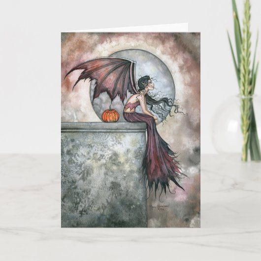 10月ドリームヴァンパイアゴシック妖精カード カード (正面)