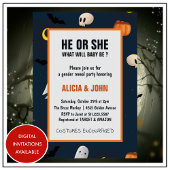 10月ハロウィンジェンダーの発表 招待状