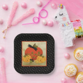 10月ハロウィーンブライダルシャワー ペーパープレート (パーティー)