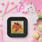 10月ハロウィーンブライダルシャワー ペーパープレート (パーティー)