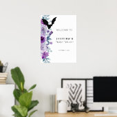 10月ハロウィーン赤ちゃんシャワーのポスターサイン ポスター (ホームオフィス)