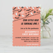 10月ハロウィーン1日の誕生日 招待状 (スタンド正面)