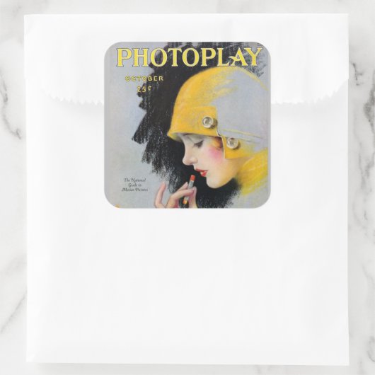 10月フォトプレイステッカー スクエアシール (バッグ)