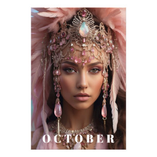 *~ 10月ヘアドートルマリンOPAL AP53 フォトプリント